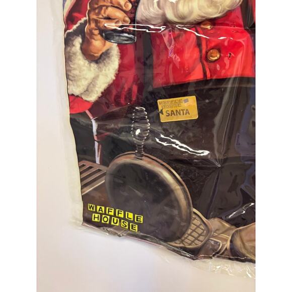 Waffle House Coca-Cola Santa “A Holiday Tradition Since 1955” Window Cling - Picture 3 of 4